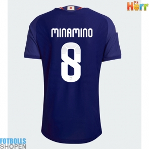 Billiga Japan Takumi Minamino #8 Hemmatröja VM 2026 Kortärmad